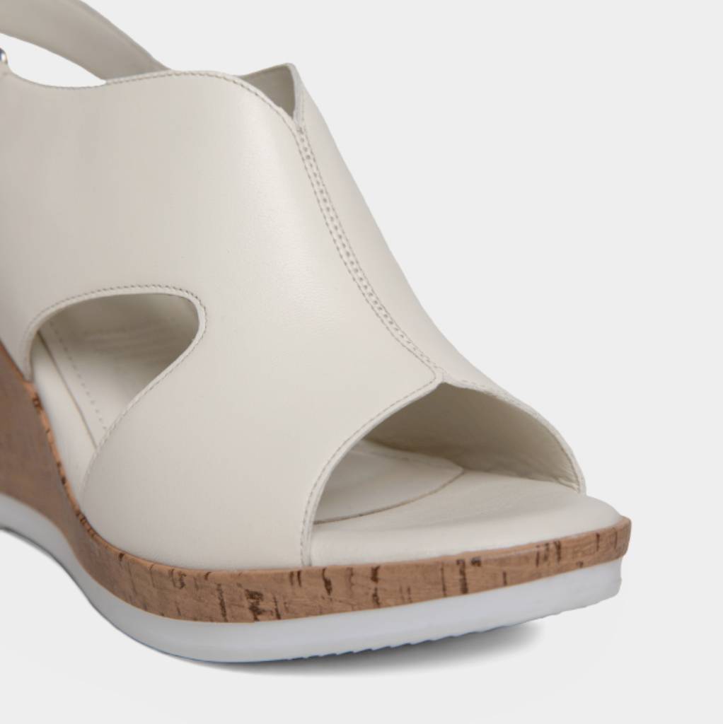 SANDALIAS MUJER TOP MODEL CUERO BLANCO TMO-N0001 (35-39) - 4