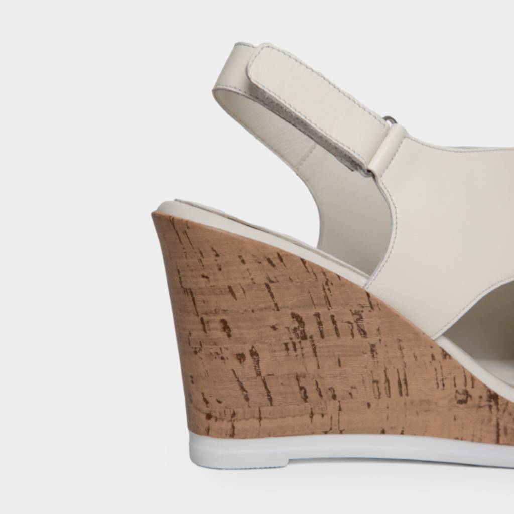 SANDALIAS MUJER TOP MODEL CUERO BLANCO TMO-N0001 (35-39) - 5