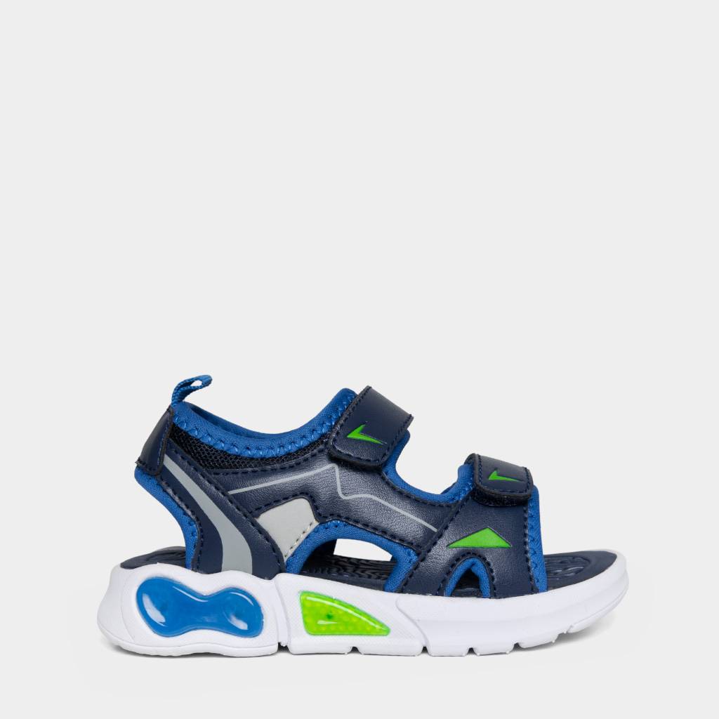 SANDALIAS NIÑO FAENA AZUL FTK-I0011 PRE ESCOLAR FOOTLOOSE KIDS (28-34) - 1
