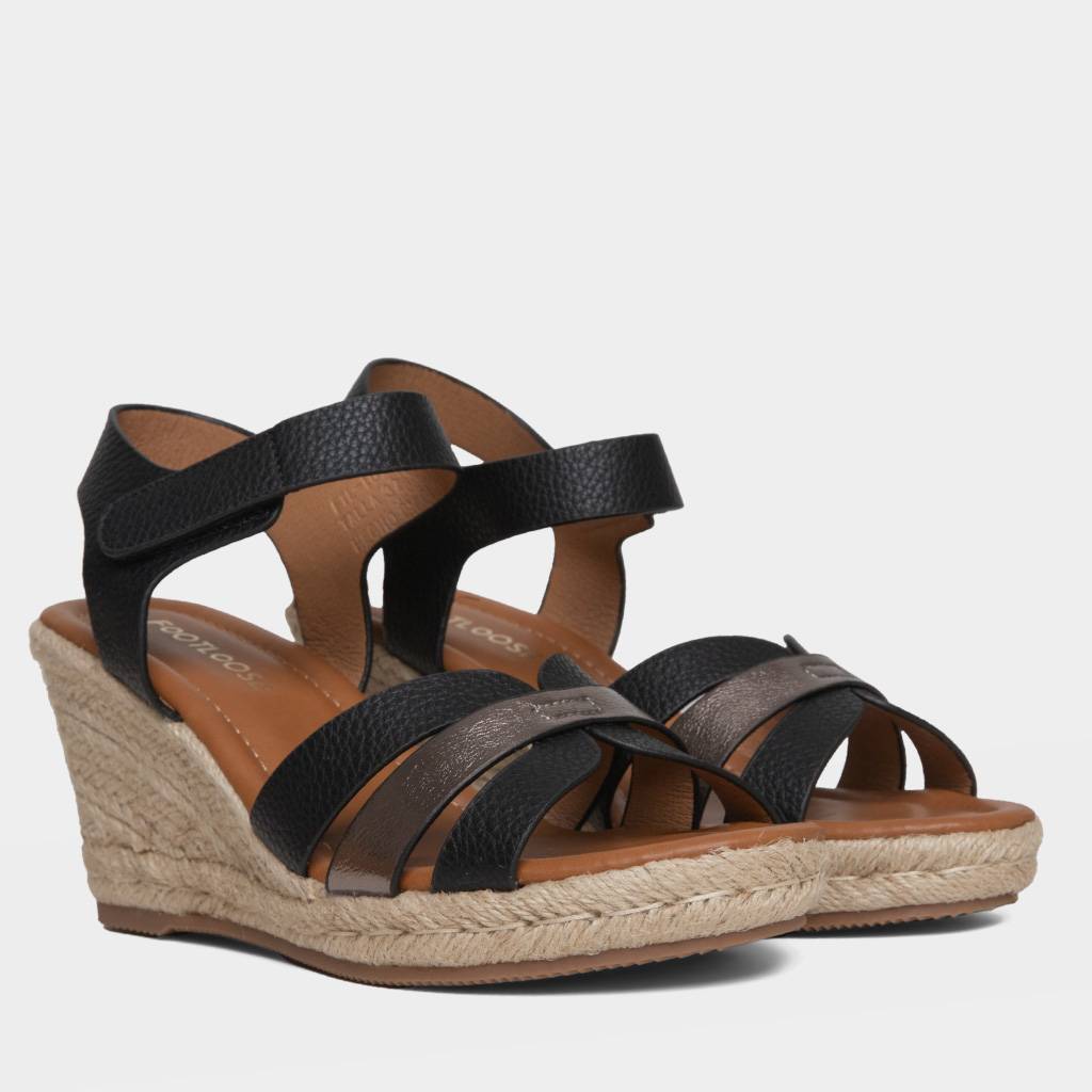 SANDALIAS MUJERES FOOTLOOSE NEGRO FTL-I0116 (35-39) - 2