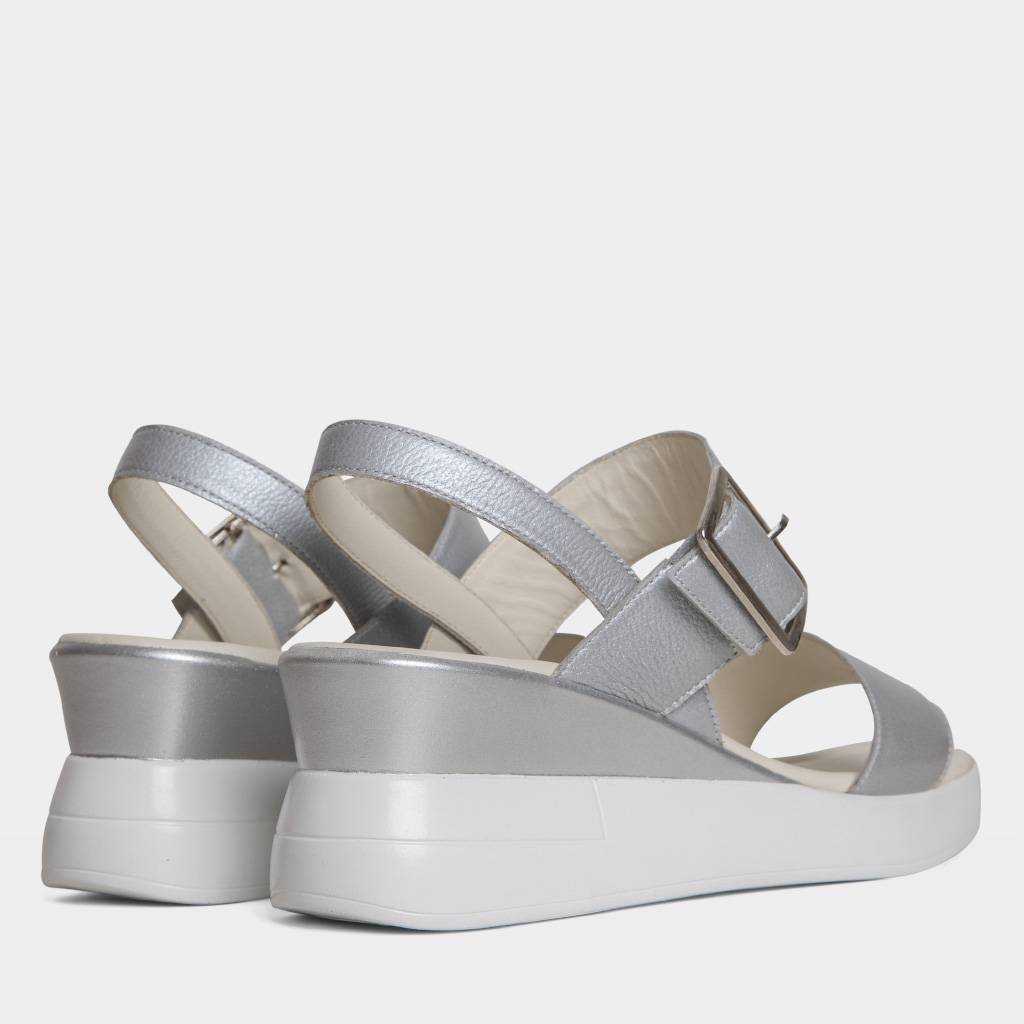 SANDALIAS MUJERES TOP MODEL CUERO GRIS TMO-N0010 (35-39) - 3