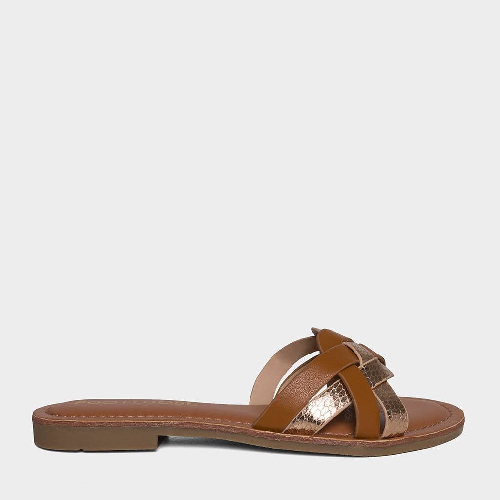 SANDALIAS MUJERES FOOTLOOSE CAMEL FCH-RS025 (35-40) MABEL - 1