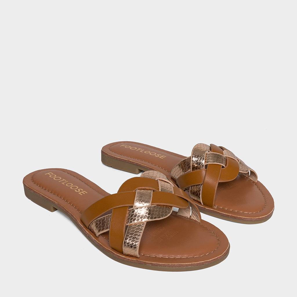 SANDALIAS MUJERES FOOTLOOSE CAMEL FCH-RS025 (35-40) MABEL - 2