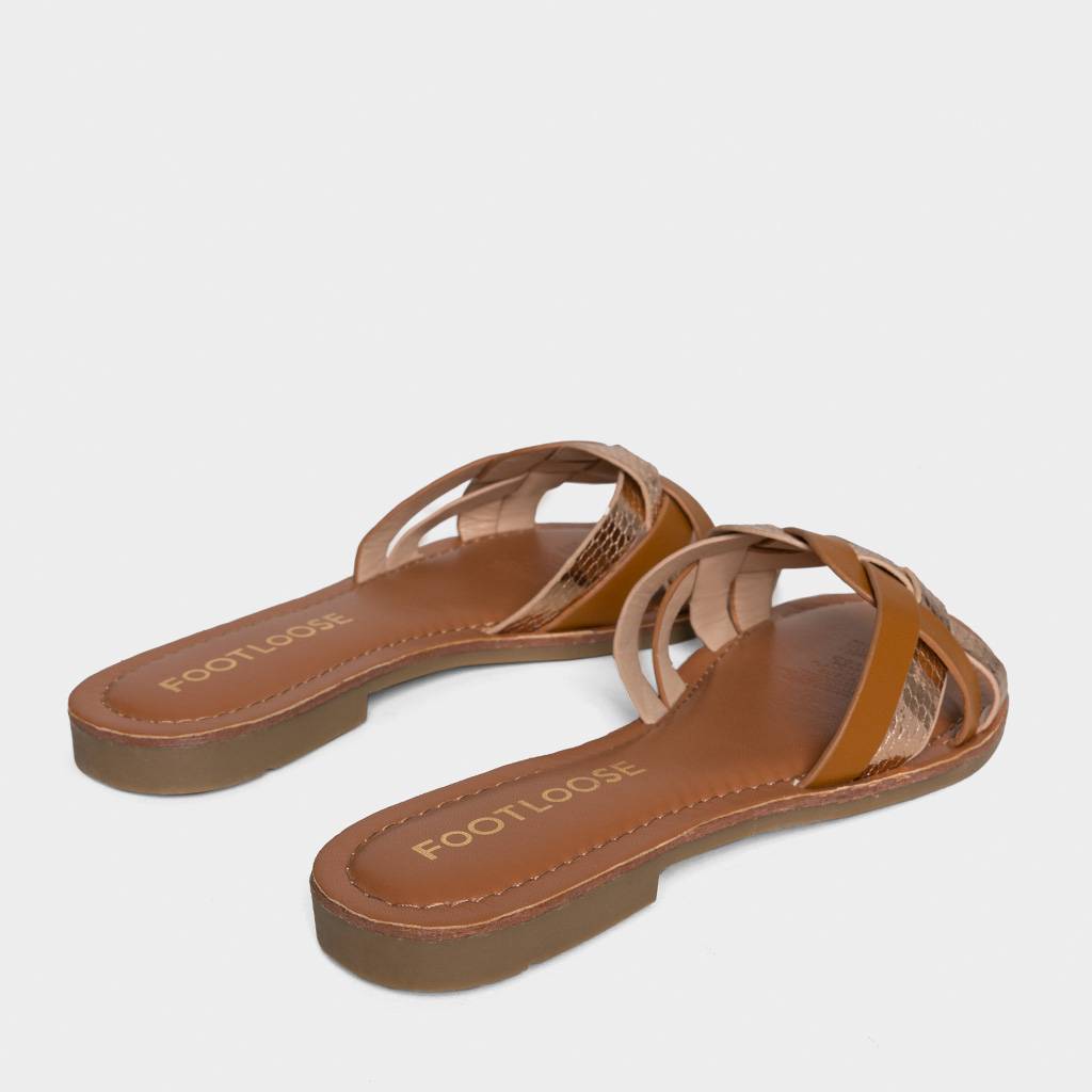 SANDALIAS MUJERES FOOTLOOSE CAMEL FCH-RS025 (35-40) MABEL - 3