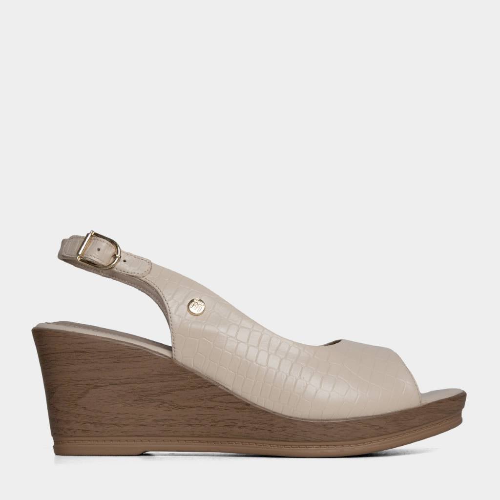 SANDALIAS MUJERES TOP MODEL CUERO BLANCO TMO-N0009 (35-39) - 1