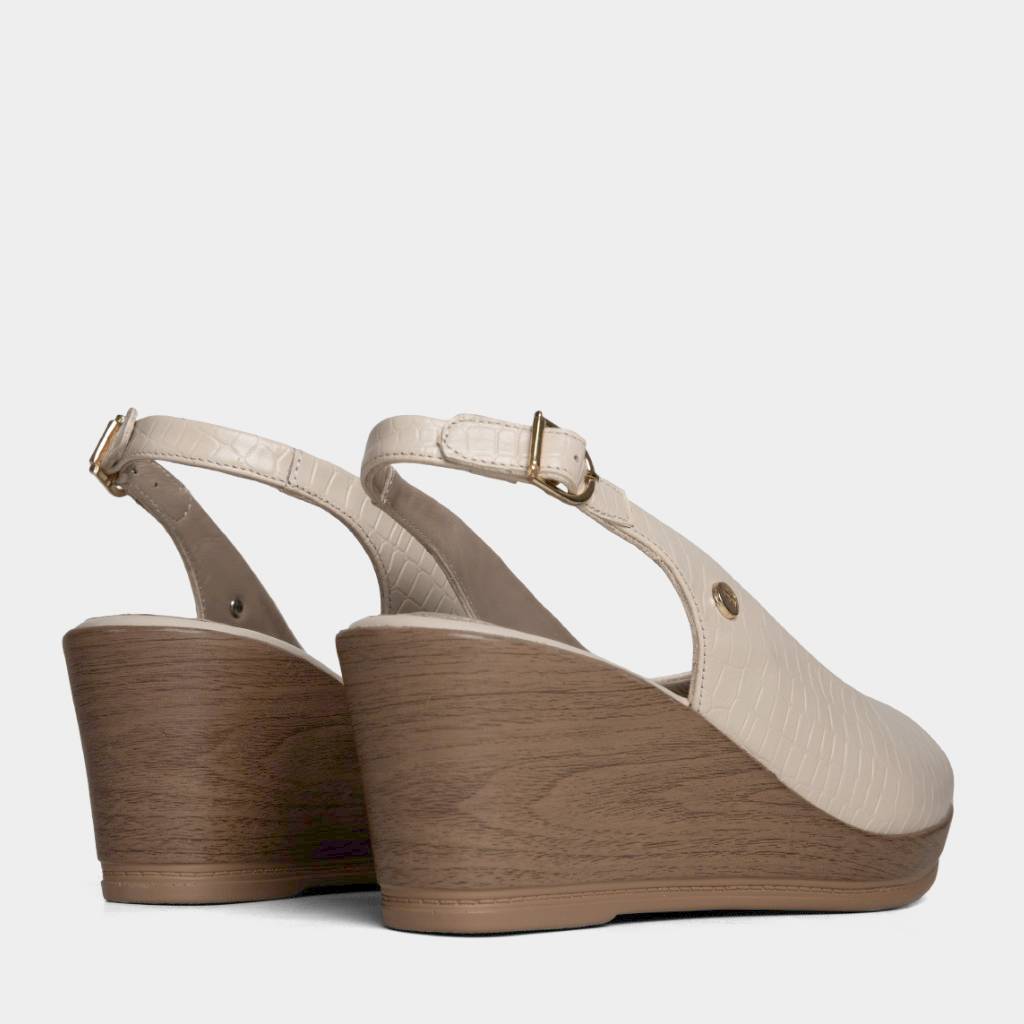 SANDALIAS MUJERES TOP MODEL CUERO BLANCO TMO-N0009 (35-39) - 3