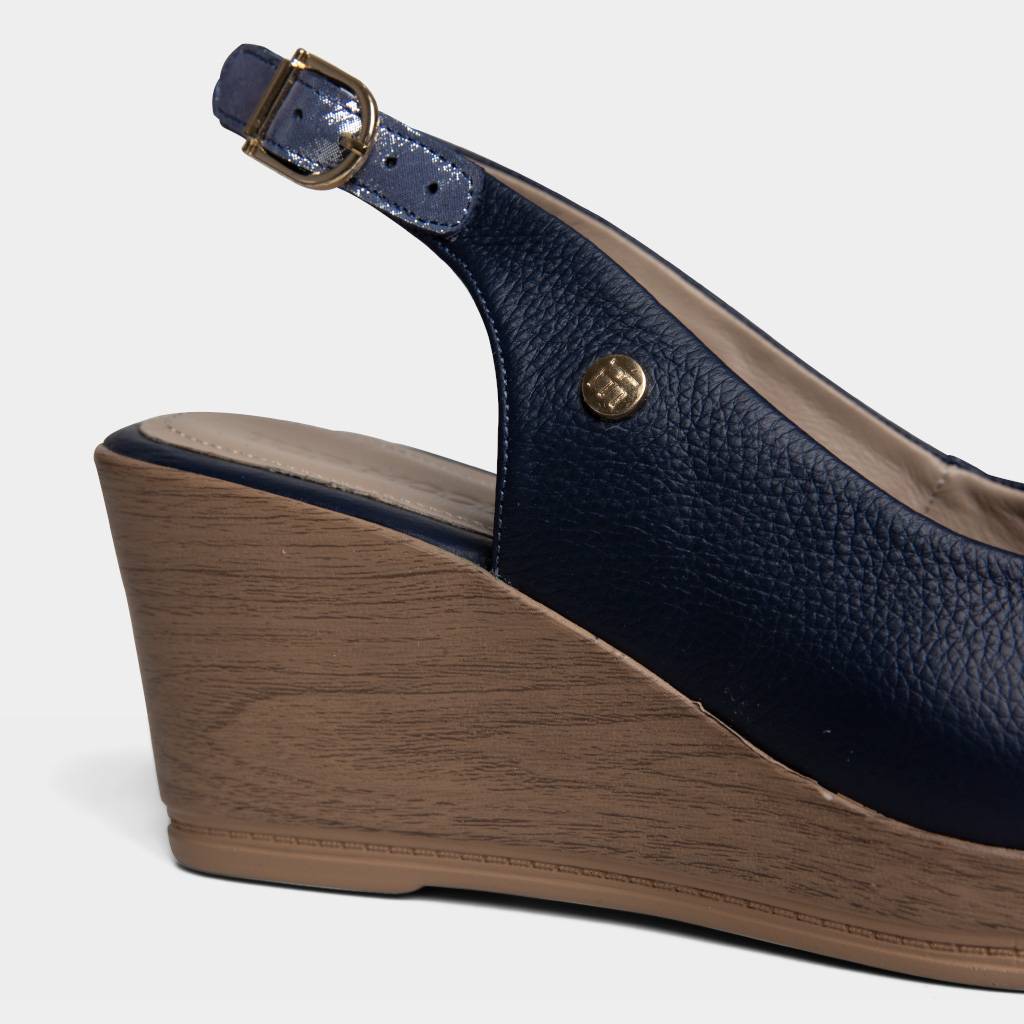 SANDALIAS MUJERES TOP MODEL CUERO AZUL TMO-N0009 (35-39) - 4