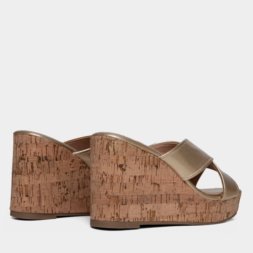 SANDALIAS MUJERES FOOTLOOSE DORADO FTL-I0090 (35-39) - 3