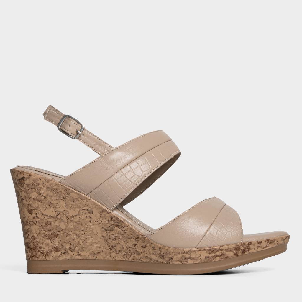 SANDALIAS MUJERES TOP MODEL CUERO NUDE TMO-N0003 (35-39) - 1