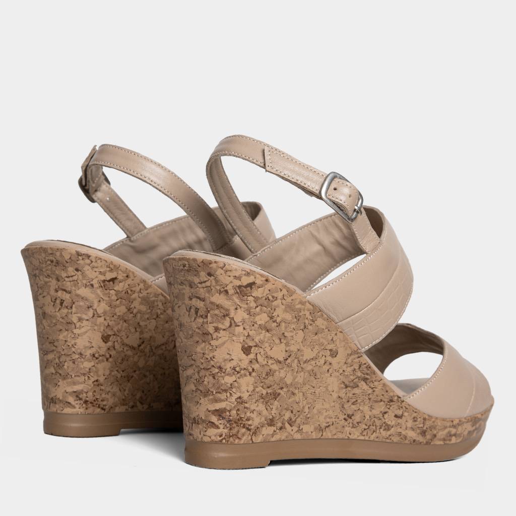 SANDALIAS MUJERES TOP MODEL CUERO NUDE TMO-N0003 (35-39) - 3