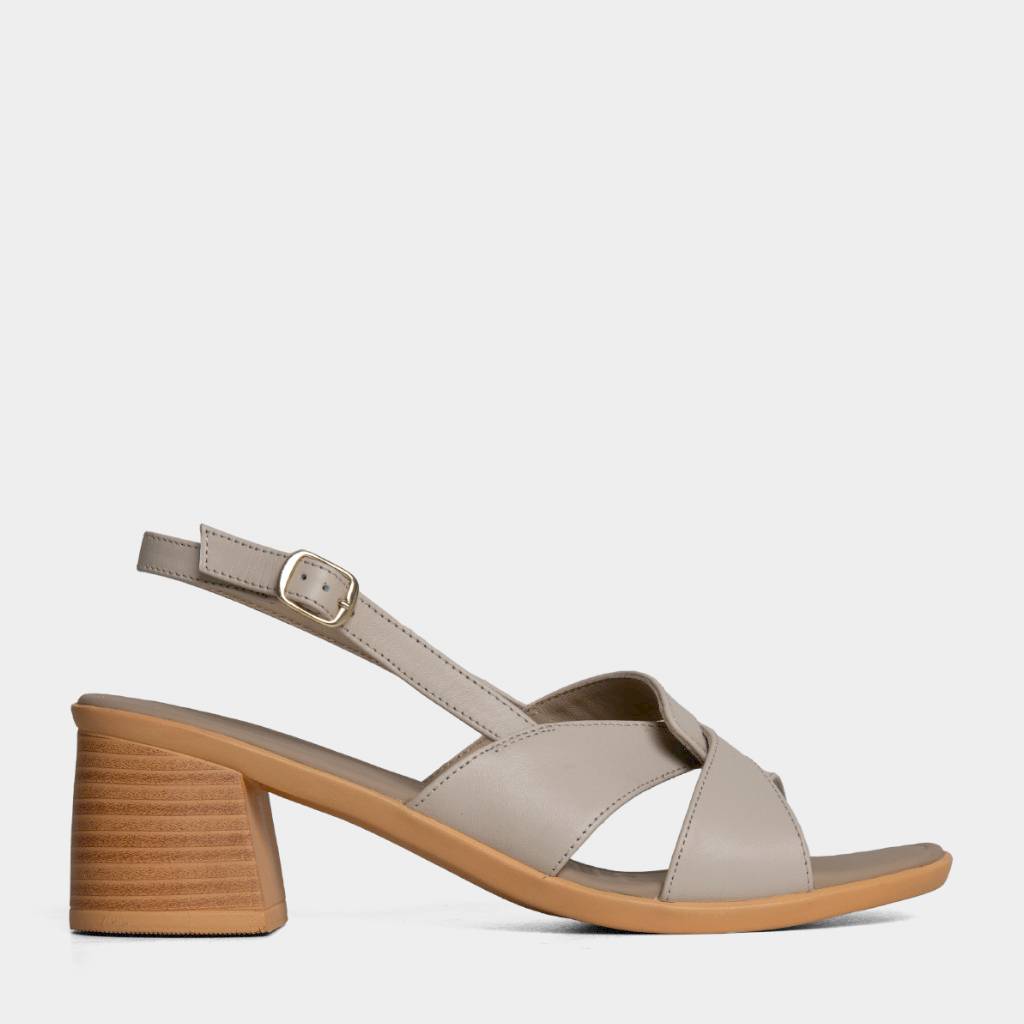 SANDALIAS MUJERES TOP MODEL CUERO BLANCO TMO-N0023 (35-39) - 1