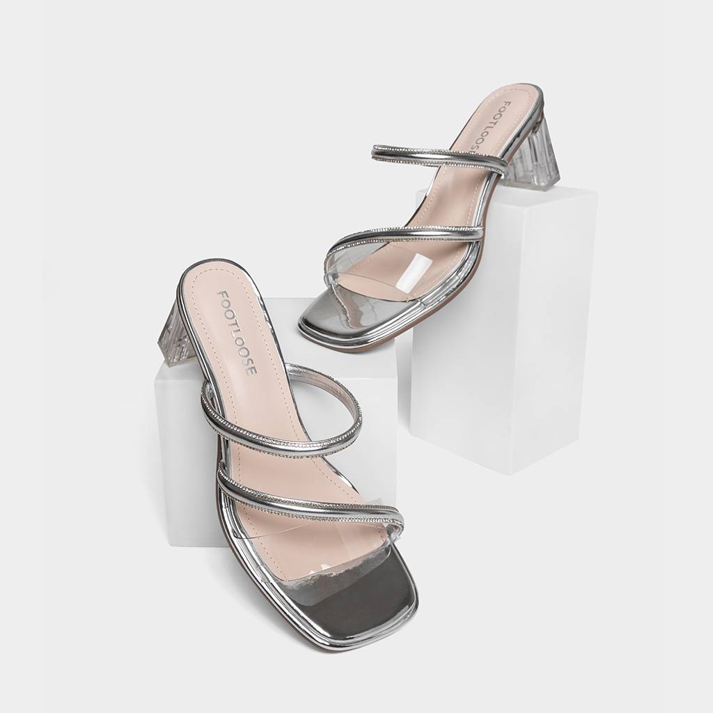 SANDALIAS MUJERES FOOTLOOSE PLATEADO FTL-I0070 (35-39) - 5