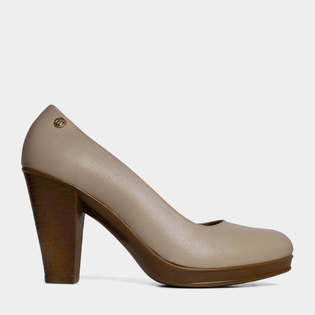 ZAPATOS CASUALES MUJER TOP MODEL CUERO NUDE TMO-N0029 (35-39) - 1