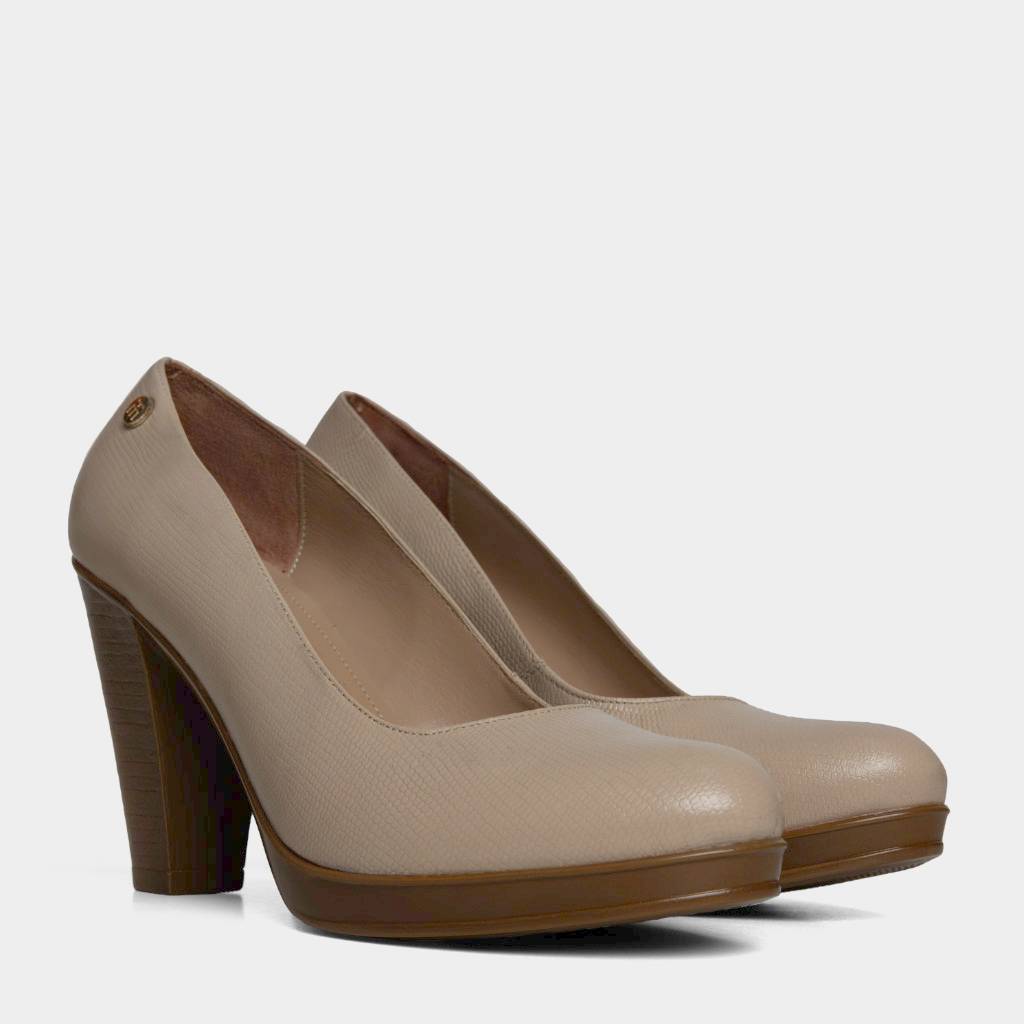 ZAPATOS CASUALES MUJER TOP MODEL CUERO NUDE TMO-N0029 (35-39) - 2
