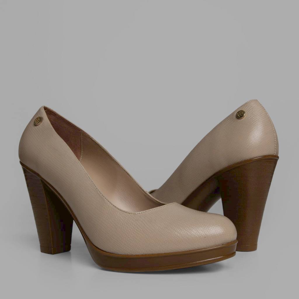 ZAPATOS CASUALES MUJER TOP MODEL CUERO NUDE TMO-N0029 (35-39) - 5