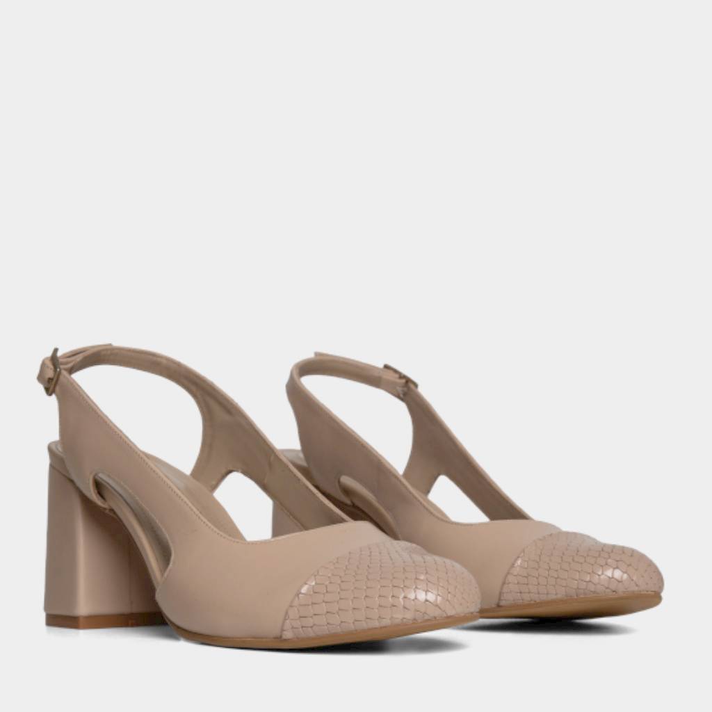 ZAPATOS CASUALES MUJER TOP MODEL CUERO NUDE TMO-N0022 (35-39) - 2