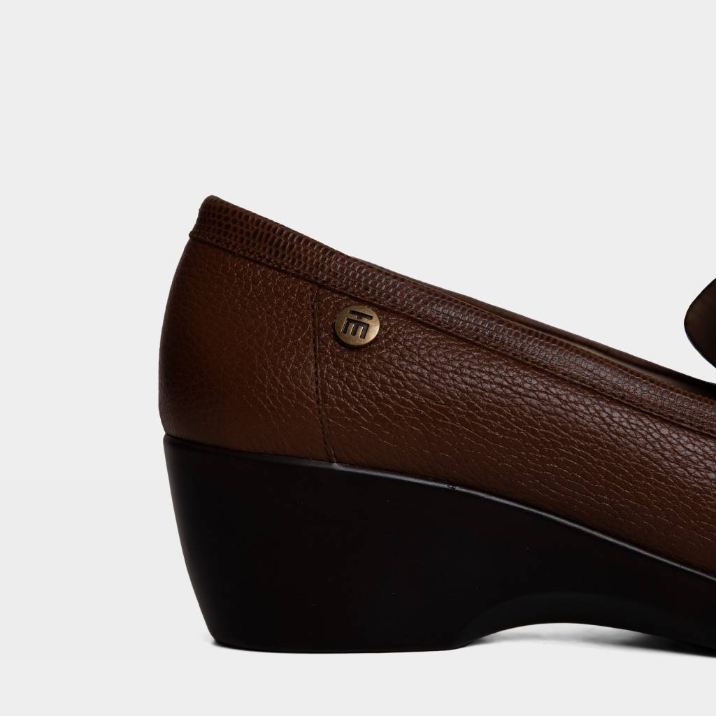ZAPATOS CASUALES MUJER TOP MODEL CUERO MARRÓN TMO-N0021 (35-39) - 4