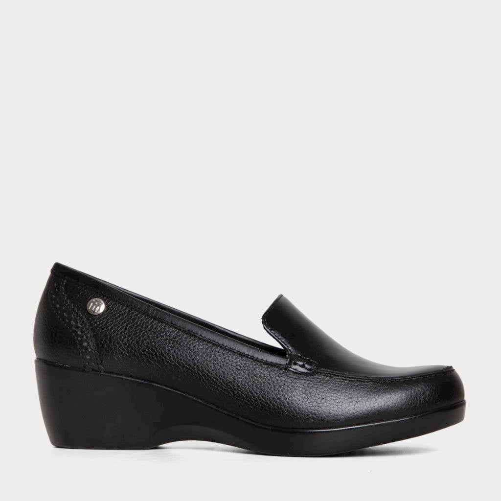ZAPATOS CASUALES MUJER TOP MODEL CUERO NEGRO TMO-N0014 (35-39) - 1