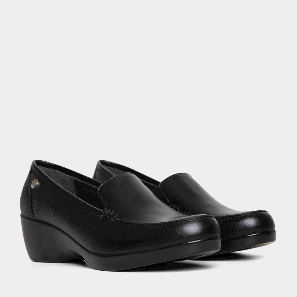 ZAPATOS CASUALES MUJER TOP MODEL CUERO NEGRO TMO-N0014 (35-39) - 2