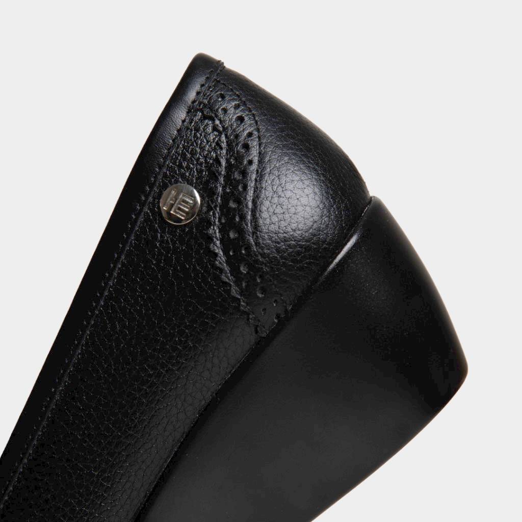ZAPATOS CASUALES MUJER TOP MODEL CUERO NEGRO TMO-N0014 (35-39) - 4