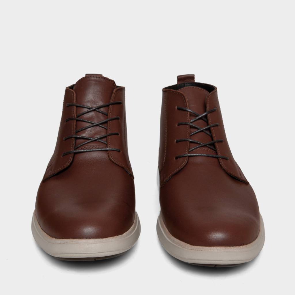 BOTINES HOMBRE RENZO RENZINI CUERO HABANO RCF-071 (39-43) - 4