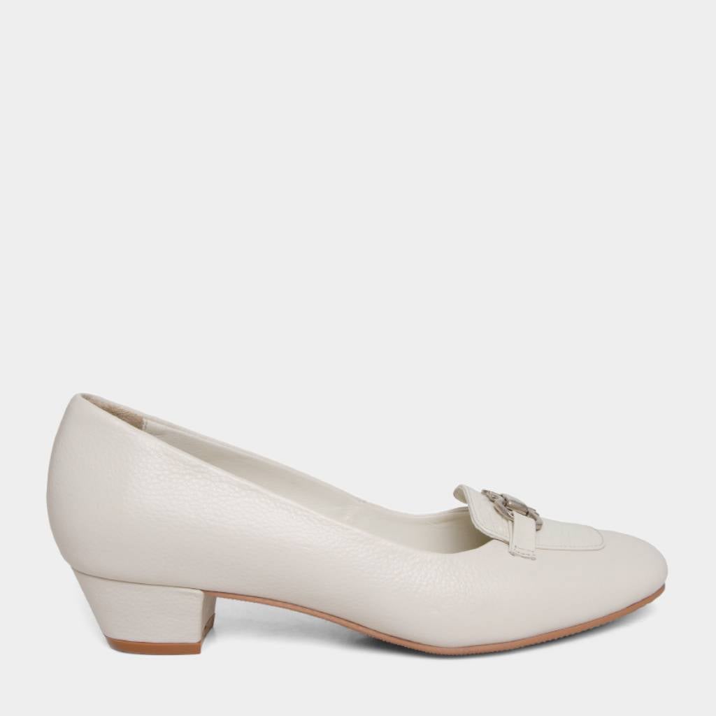 ZAPATOS CASUALES MUJER TOP MODEL CUERO BLANCO TMO-N0027 (35-39) - 1