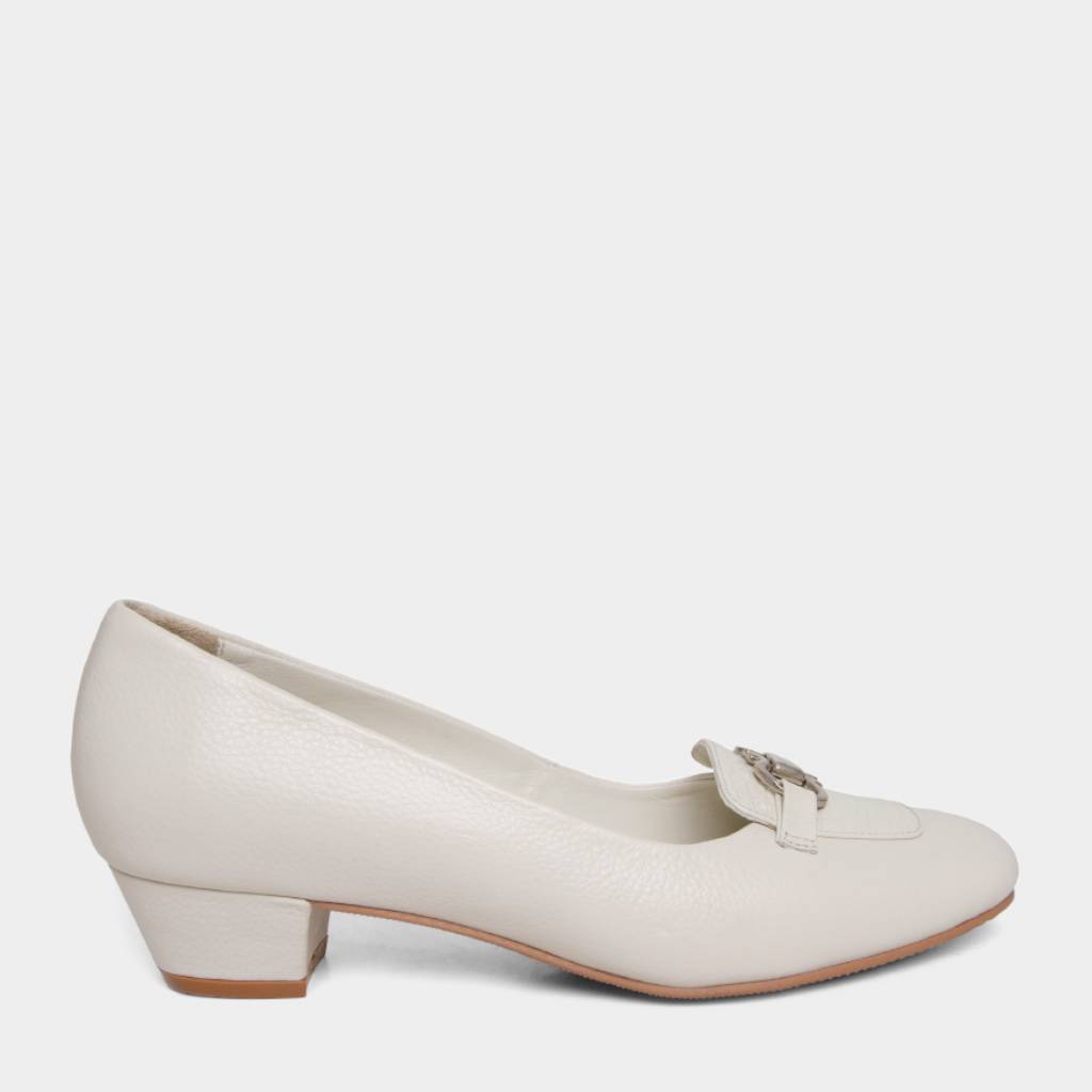 ZAPATOS CASUALES MUJER TOP MODEL CUERO BLANCO TMO-N0027 (35-39) - 1