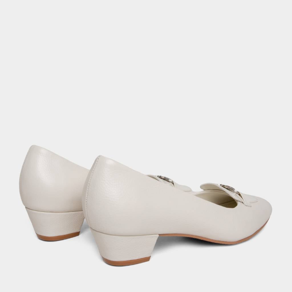 ZAPATOS CASUALES MUJER TOP MODEL CUERO BLANCO TMO-N0027 (35-39) - 3