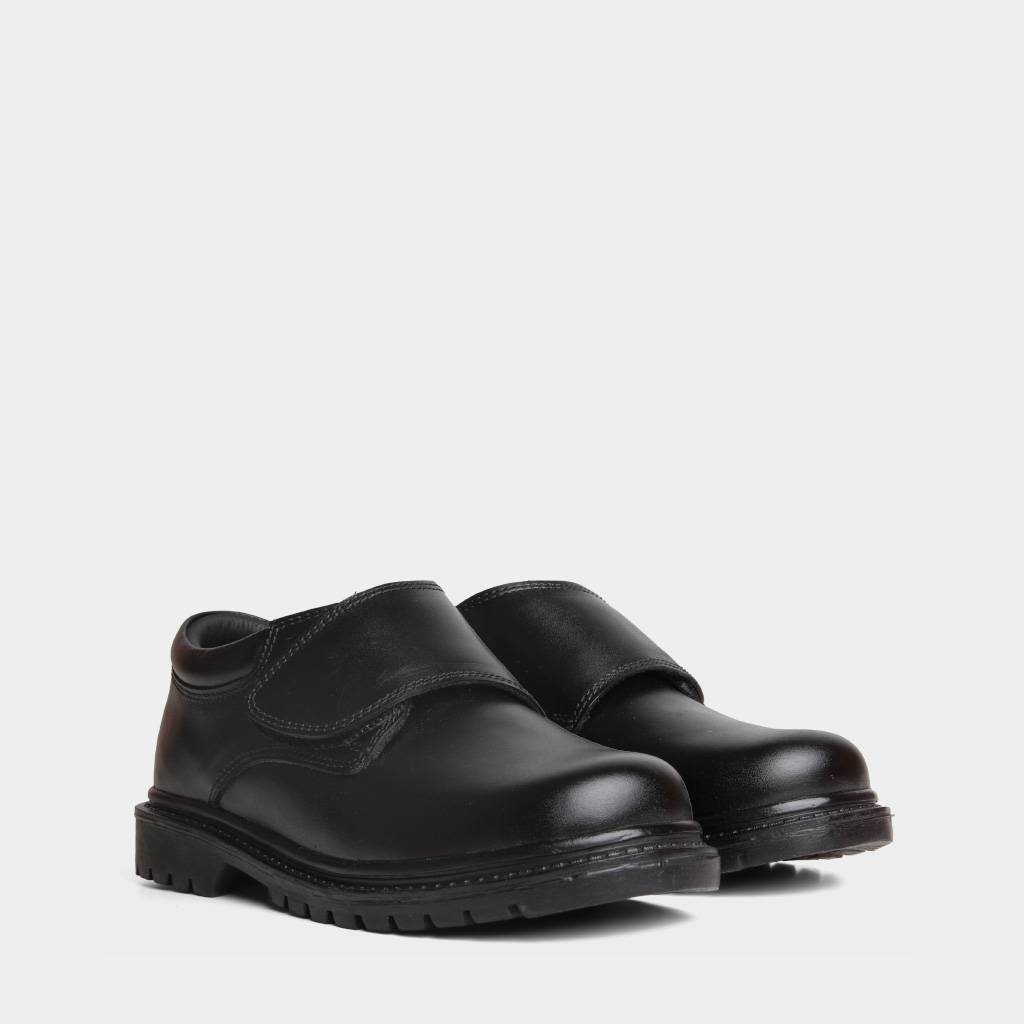 ZAPATOS PRE ESCOLAR NIÑO FOOTLOOSE KIDS CUERO NEGRO FTK-N0010 - 2
