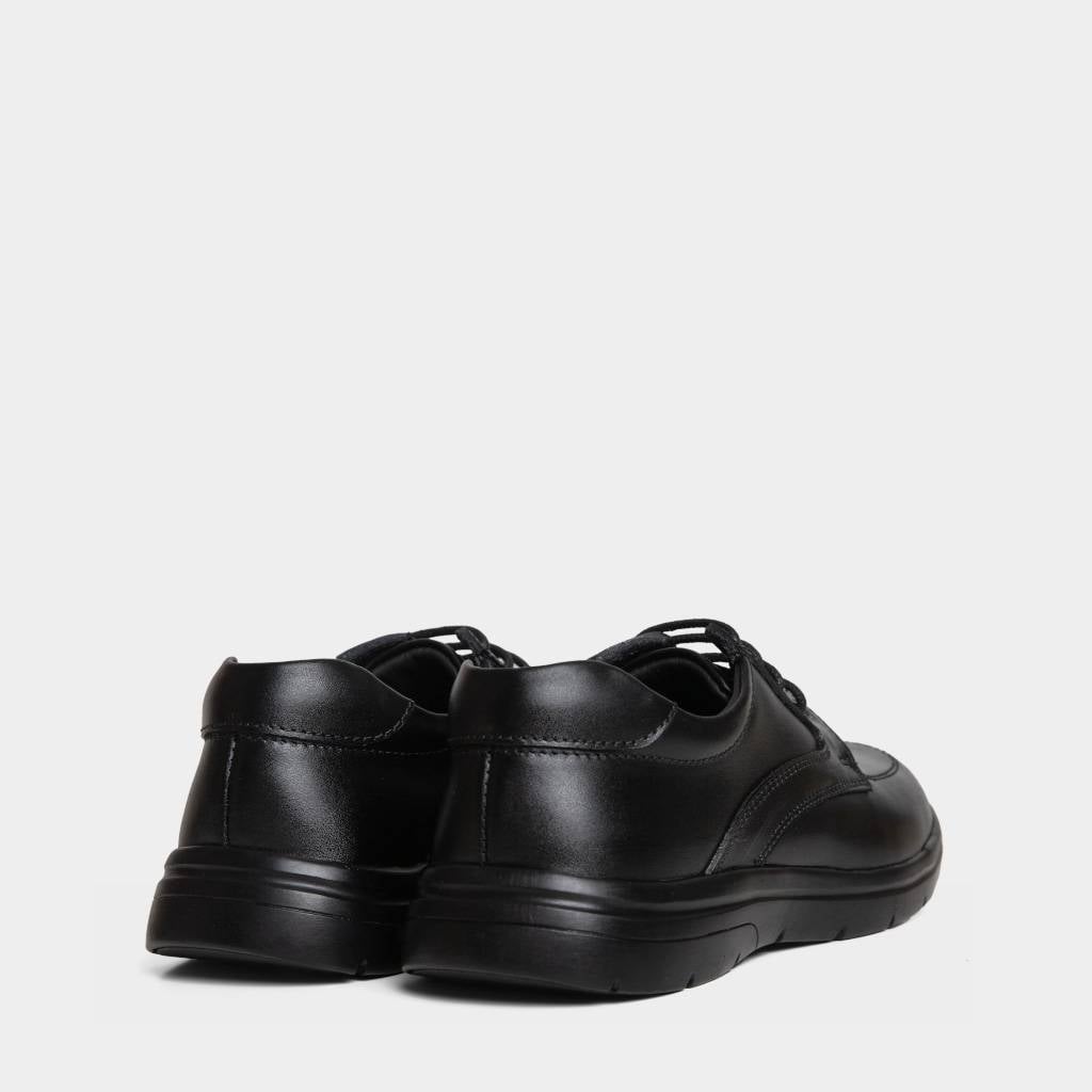 ZAPATOS PRE ESCOLAR NIÑO FOOTLOOSE KIDS CUERO NEGRO FTK-N0011 - 3