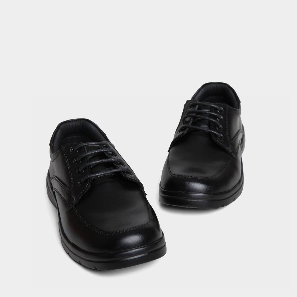 ZAPATOS PRE ESCOLAR NIÑO FOOTLOOSE KIDS CUERO NEGRO FTK-N0011 - 5