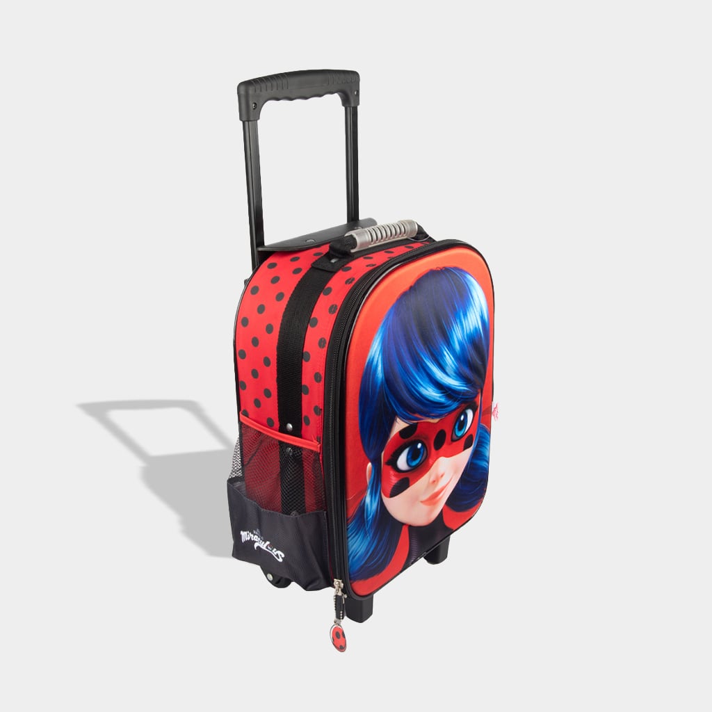 MALETA ARTESCO AR16380084 LADYBUG PRE ESCOLAR TEXTIL AZUL - 2