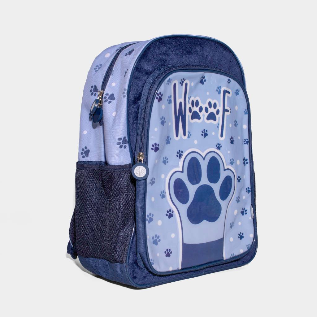 MOCHILA R18 R18-I0188 PRE ESCOLAR TEXTIL CELESTE - 2