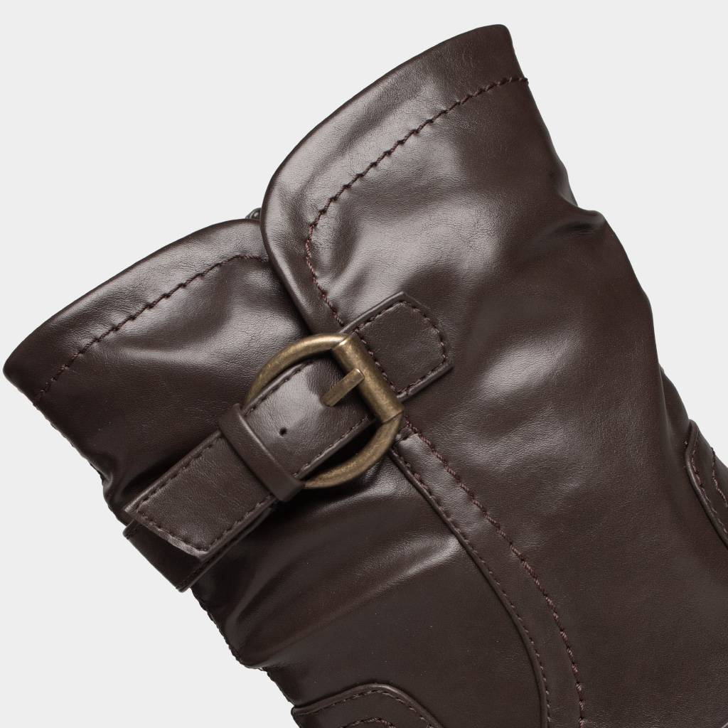 BOTINES MUJER TOP MODEL TMO-YA0043 SINTETICO - 4