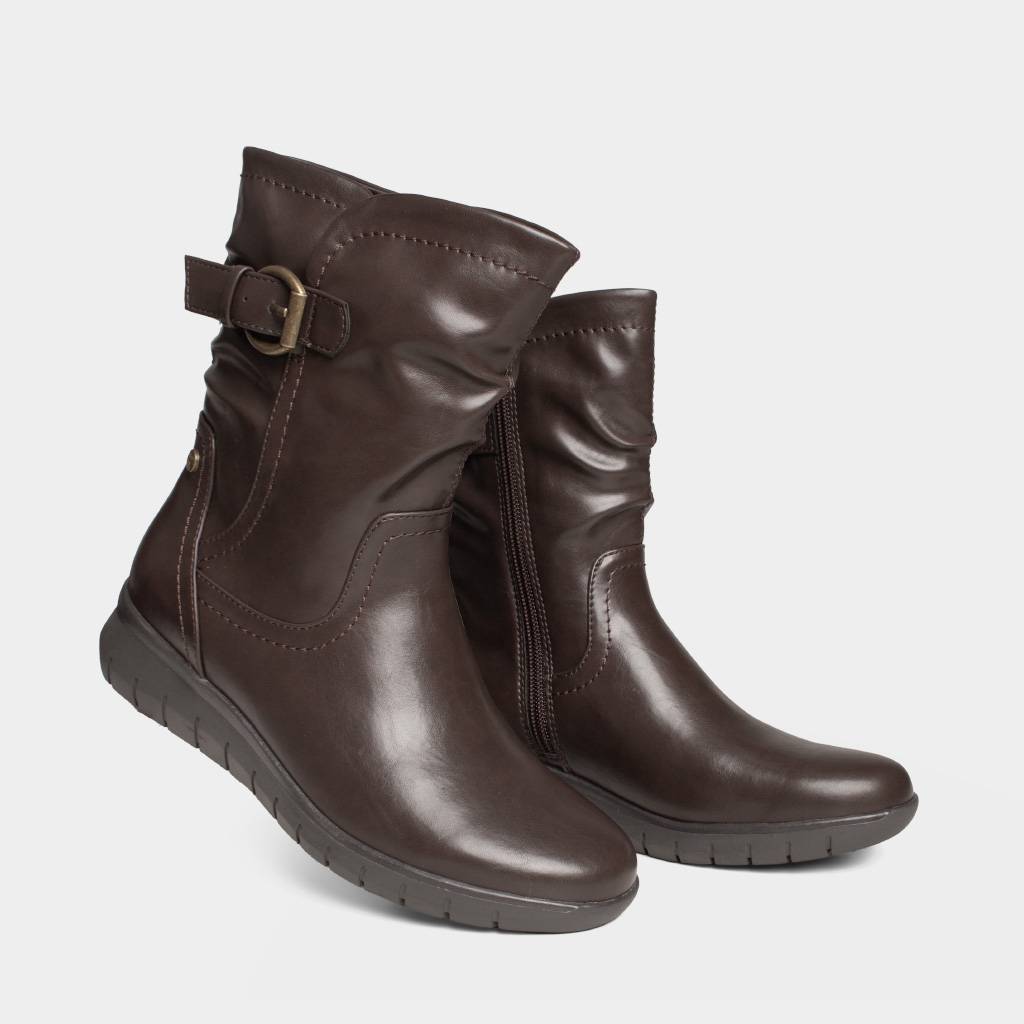 BOTINES MUJER TOP MODEL TMO-YA0043 SINTETICO - 5