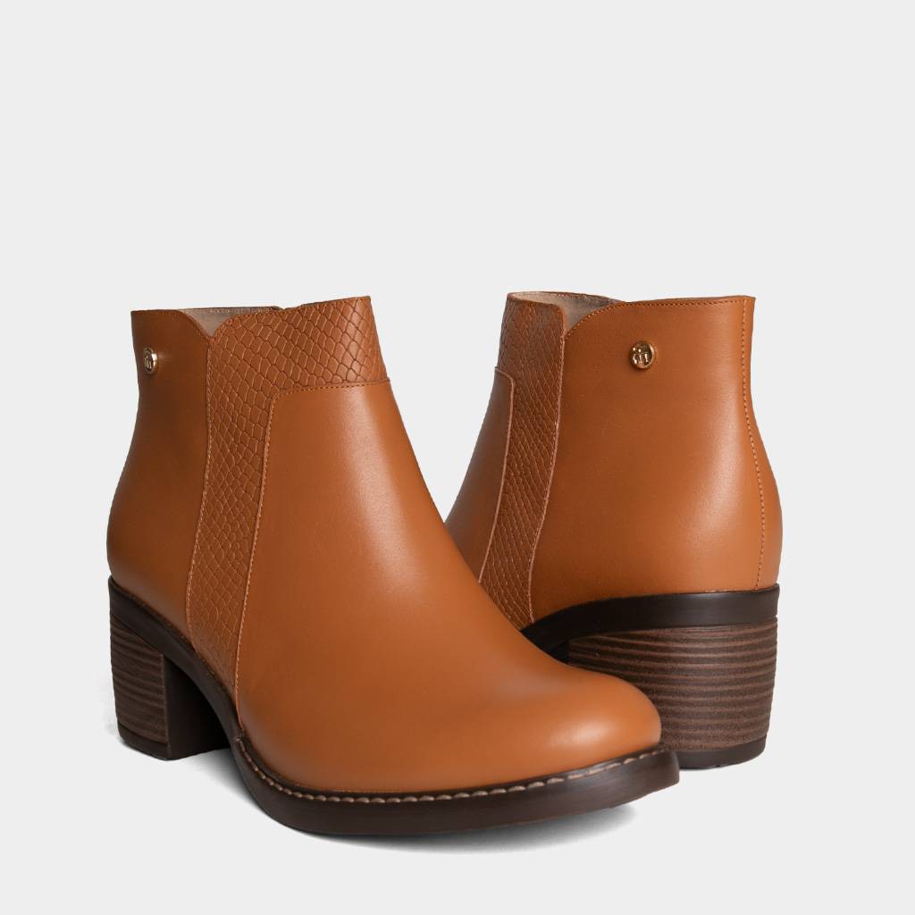 BOTINES MUJER TOP MODEL TMO-MH0022 CUERO - 5