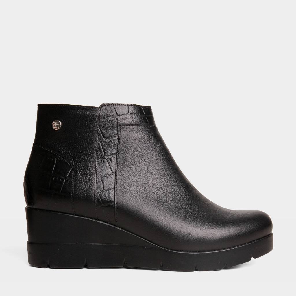 BOTINES MUJER TOP MODEL TMO-MH0023 CUERO - 1