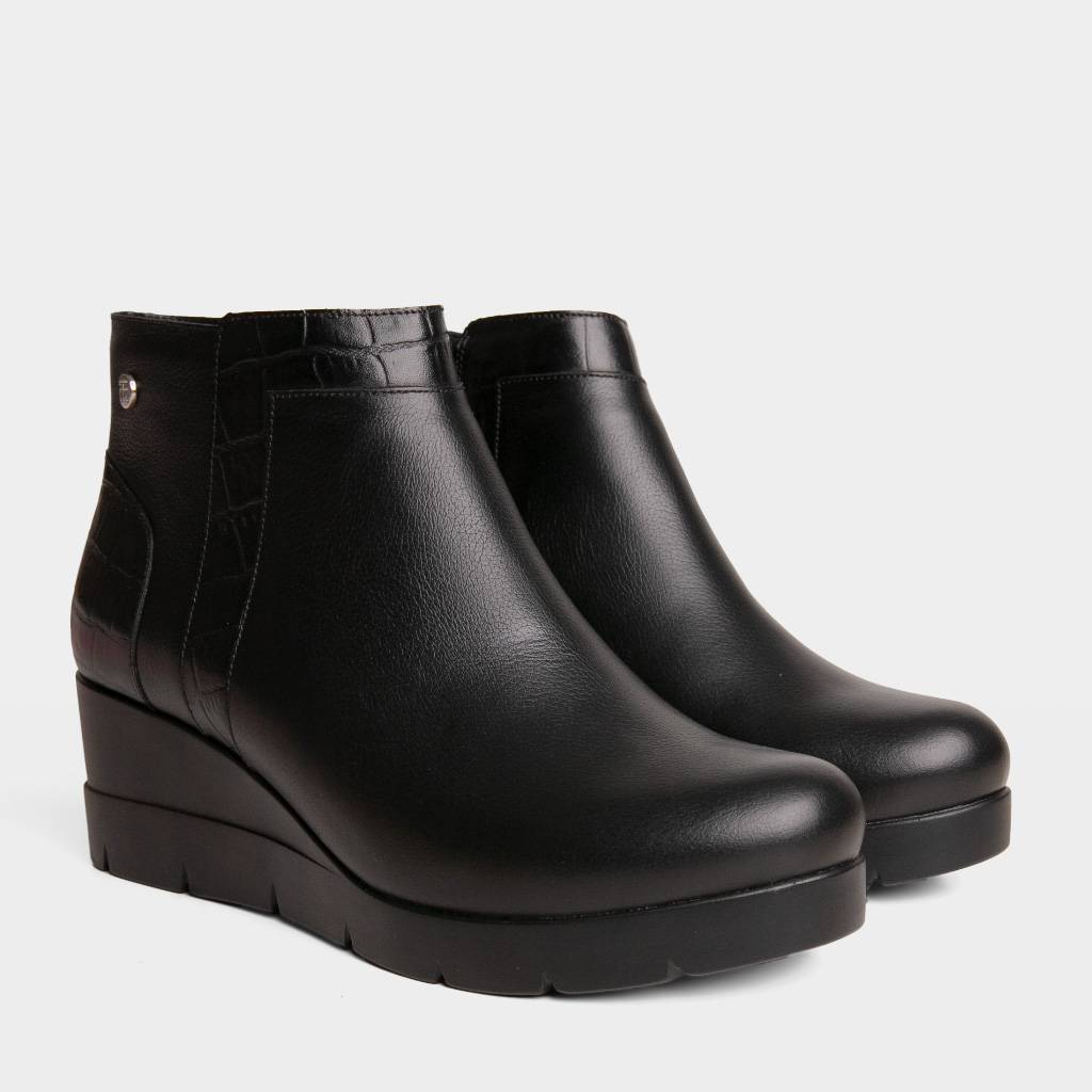 BOTINES MUJER TOP MODEL TMO-MH0023 CUERO - 2