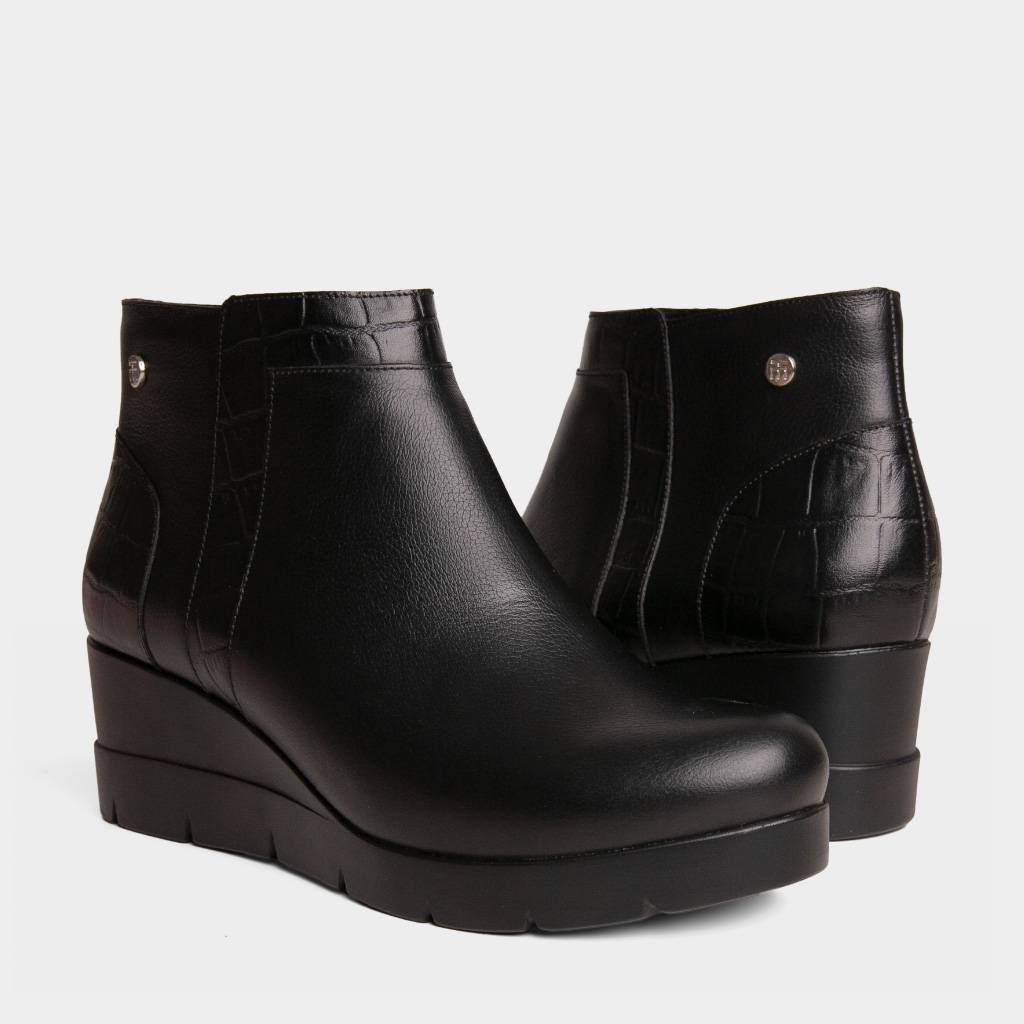 BOTINES MUJER TOP MODEL TMO-MH0023 CUERO - 5