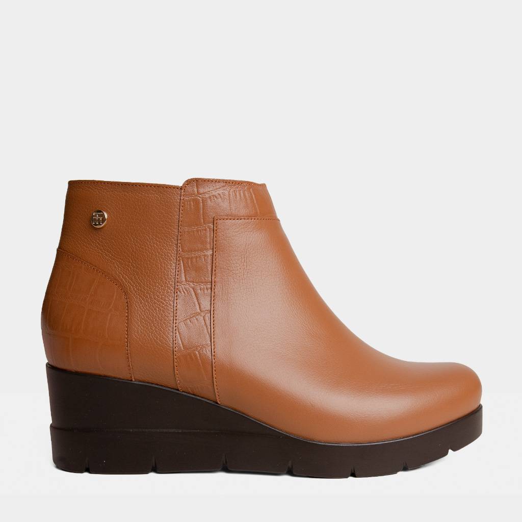 BOTINES MUJER TOP MODEL TMO-MH0023 CUERO - 1