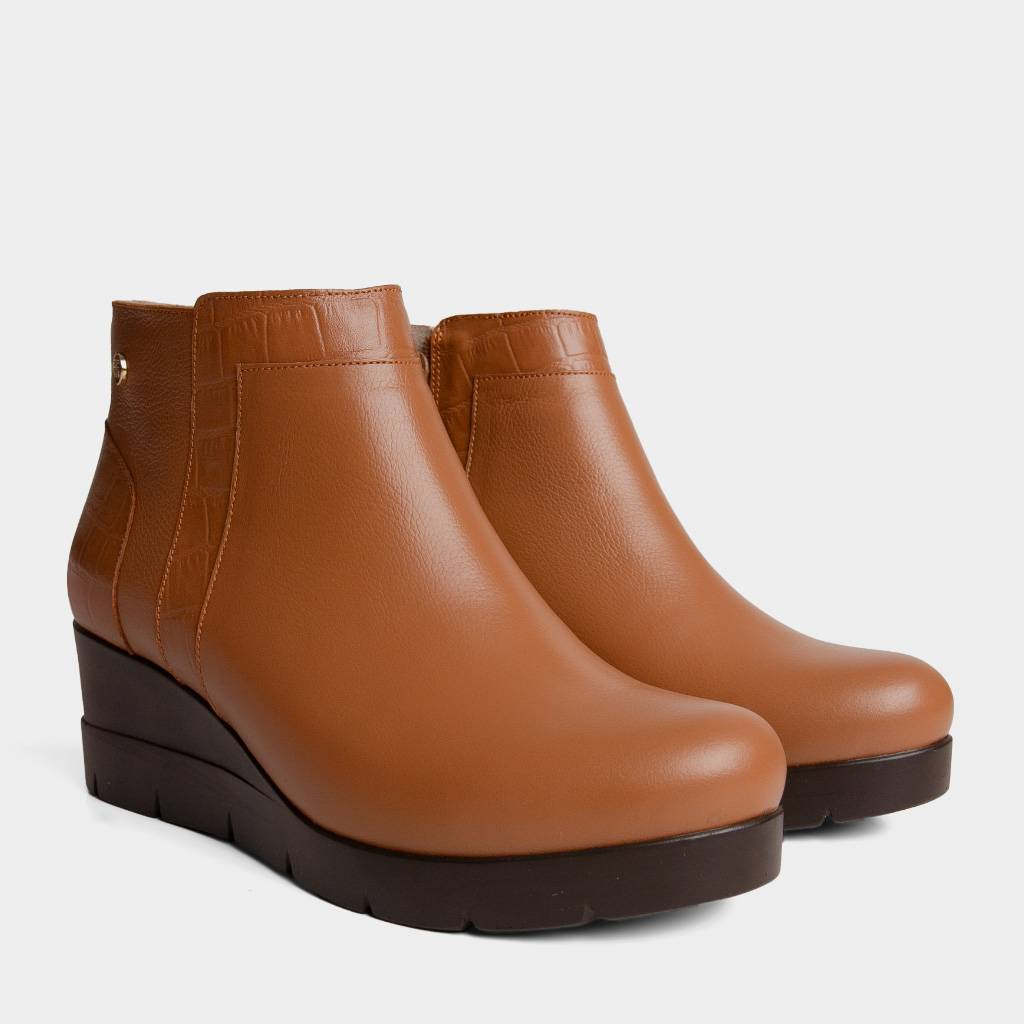 BOTINES MUJER TOP MODEL TMO-MH0023 CUERO - 2