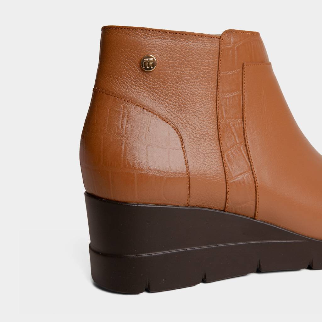 BOTINES MUJER TOP MODEL TMO-MH0023 CUERO - 4