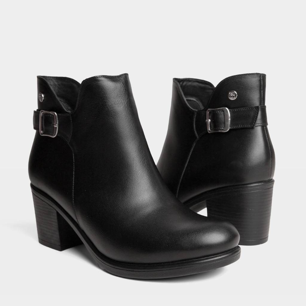 BOTINES MUJER TOP MODEL TMO-MH0036 CUERO - 5
