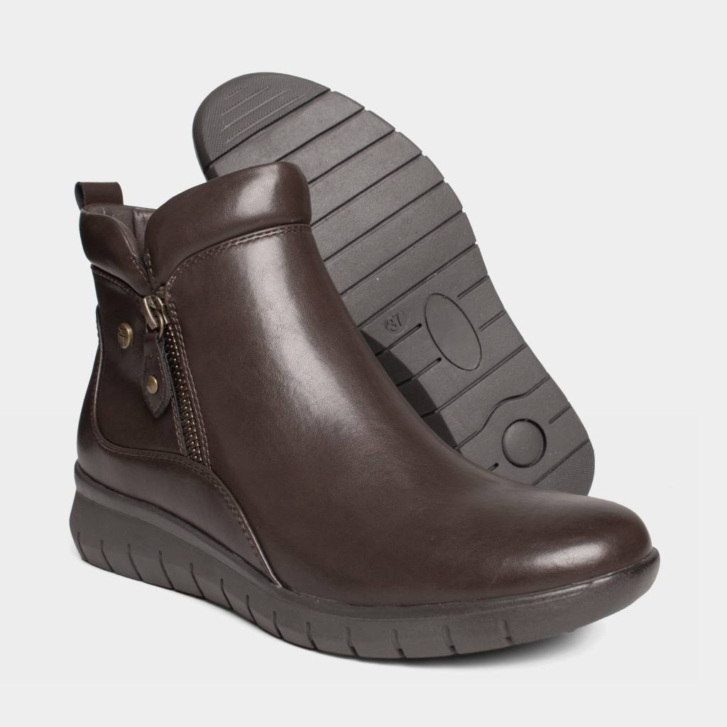 BOTINES MUJER TOP MODEL TMO-YA0042 SINTETICO - 5