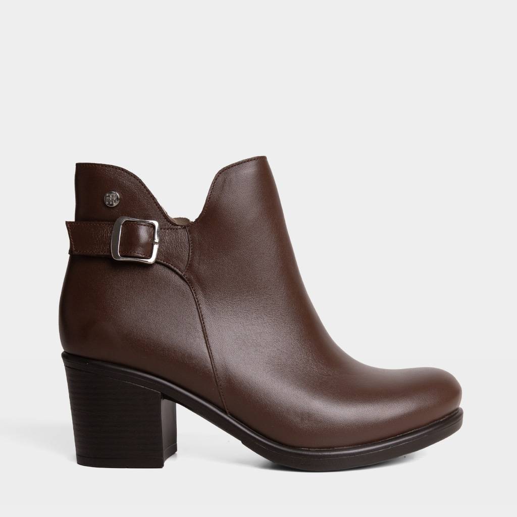 BOTINES MUJER TOP MODEL TMO-MH0036 CUERO - 1