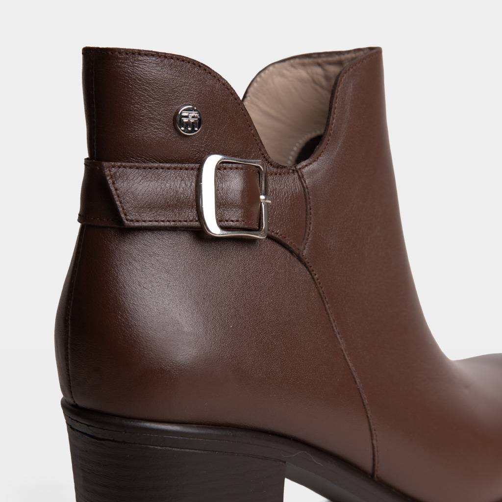BOTINES MUJER TOP MODEL TMO-MH0036 CUERO - 4