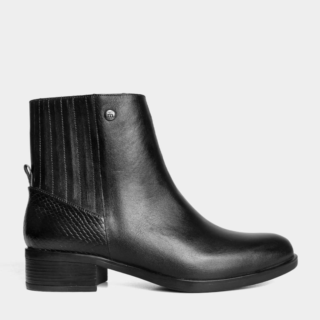 BOTINES CASUALES TOP MODEL MUJERES TMO-IC0046 CUERO - 1