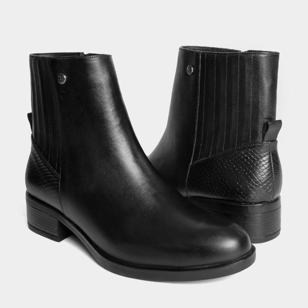 BOTINES MUJER TOP MODEL TMO-IC0046 CUERO - 5