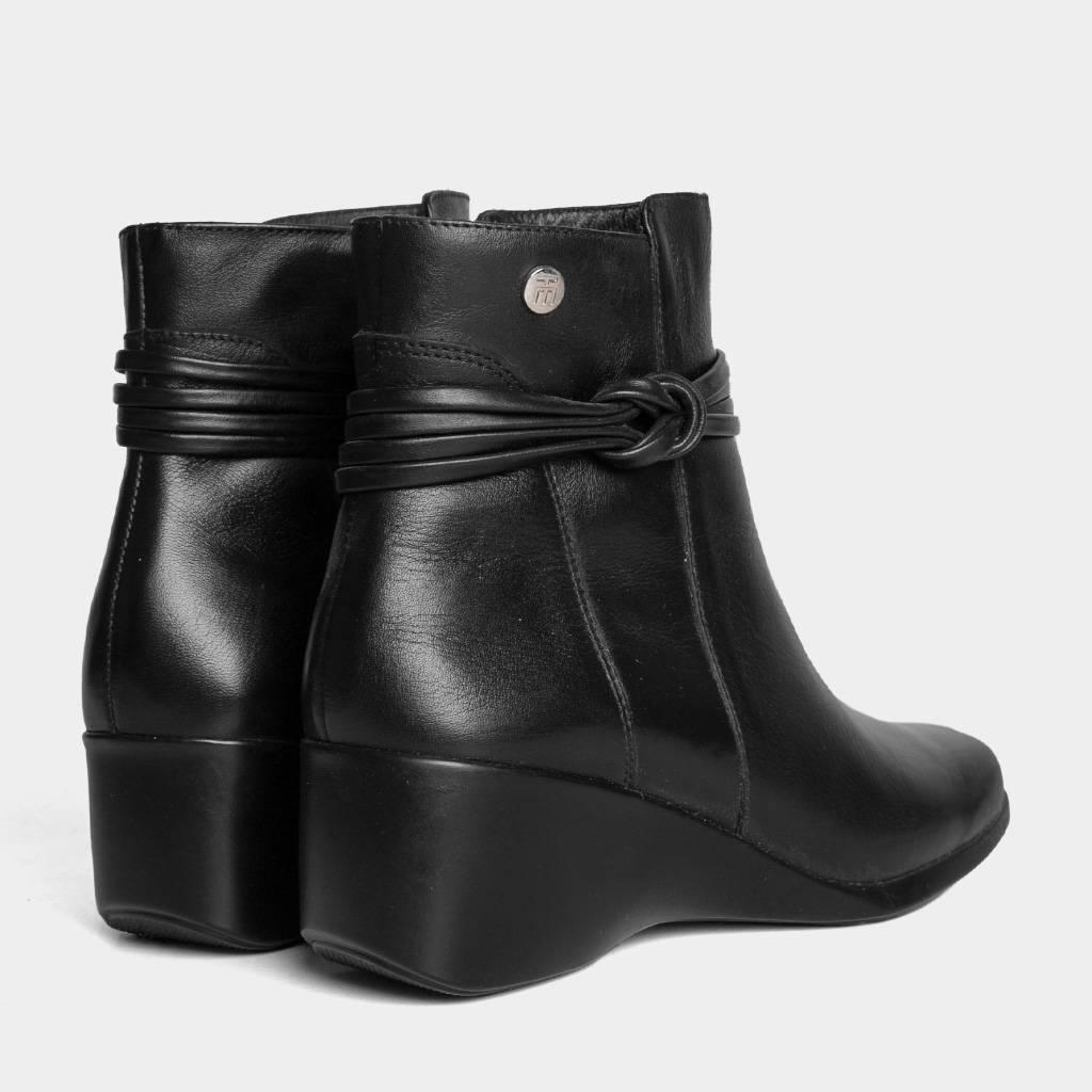 BOTINES CASUALES TOP MODEL MUJERES TMO-LK0032 CUERO - 3