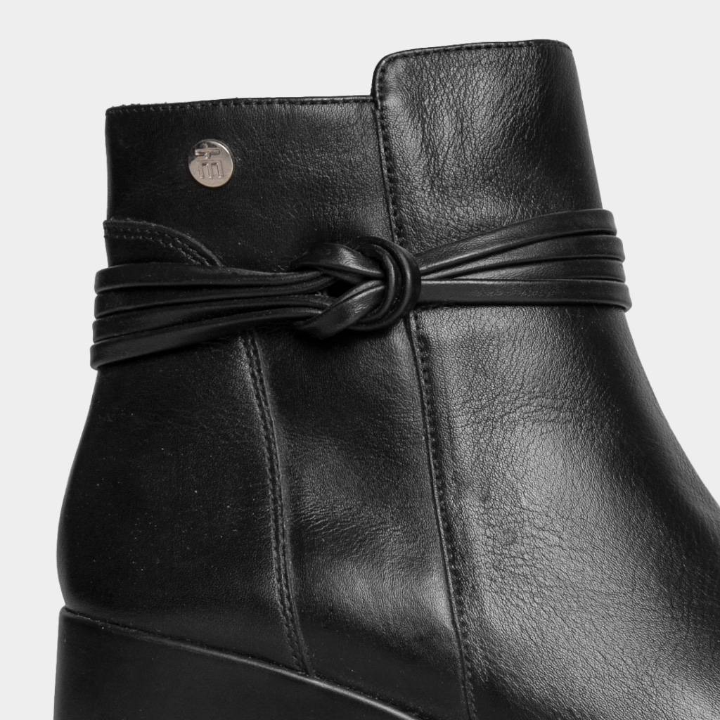 BOTINES CASUALES TOP MODEL MUJERES TMO-LK0032 CUERO - 4